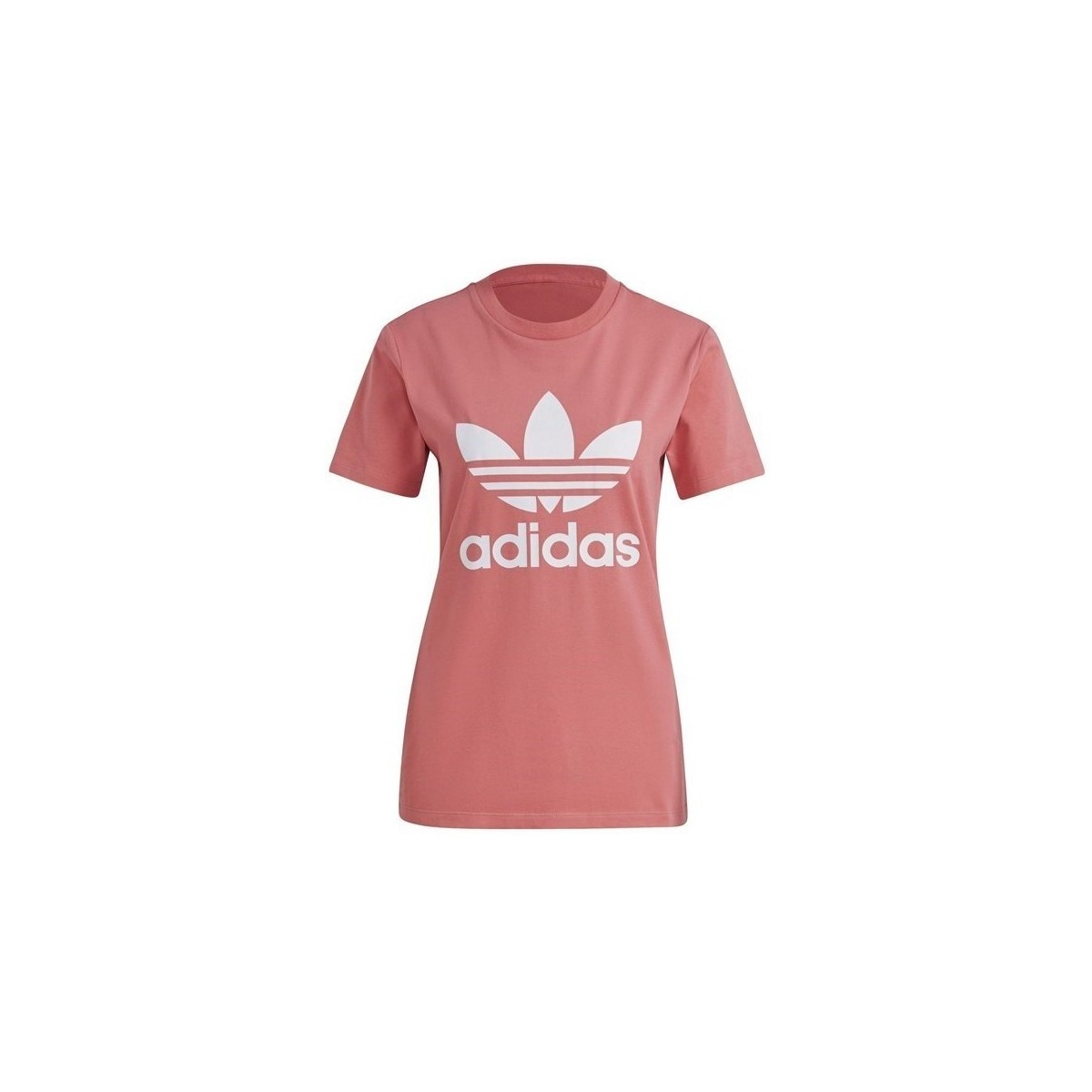 Ruhák Női Rövid ujjú pólók adidas Originals W 3STRIPES 21 Rózsaszín