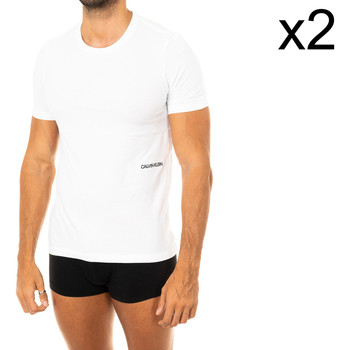 Fehérnemű Férfi Aláöltözetek Calvin Klein Jeans NM1686A-100 Fehér