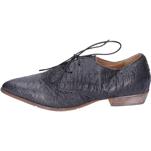 Cipők Női Oxford cipők & Bokacipők Moma BH295 Fekete 