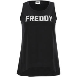 Ruhák Női Trikók / Ujjatlan pólók Freddy S1WCLK2 Fekete 