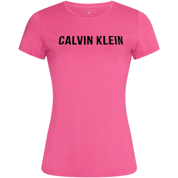 Ruhák Női Pólók / Galléros Pólók Calvin Klein Jeans 00GWF0K168 Rózsaszín