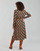 Ruhák Női Hosszú ruhák Betty London PANPI Tengerész / Narancssárga