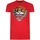 Ruhák Férfi Rövid ujjú pólók Ed Hardy Tiger mouth graphic t-shirt red Piros