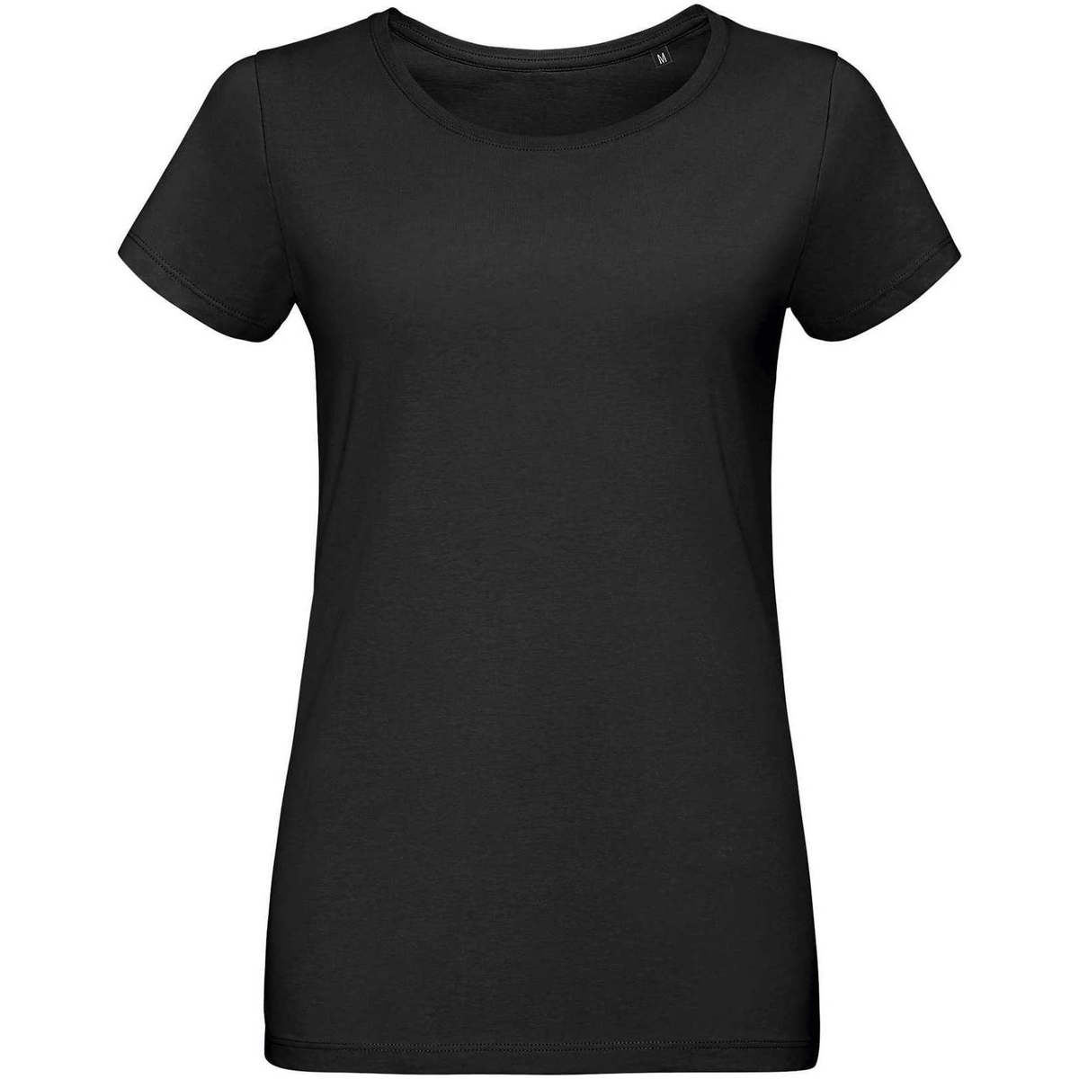 Ruhák Női Rövid ujjú pólók Sols Martin camiseta de mujer Fekete 