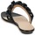 Cipők Női Lábujjközös papucsok Versus by Versace FSD364C Fekete 
