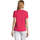 Ruhák Női Rövid ujjú pólók Sols MOTION camiseta de pico mujer Rózsaszín