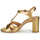 Cipők Női Szandálok / Saruk Cosmo Paris ZOUM Arany