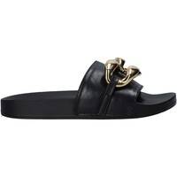 Cipők Női Papucsok Gold&gold A21 FL162 Fekete 
