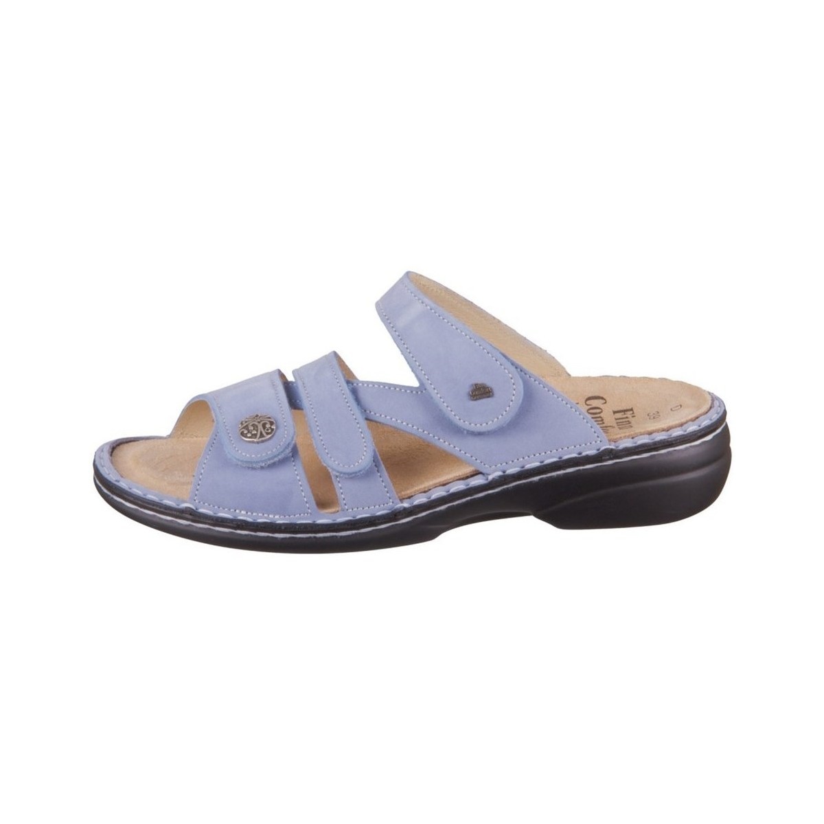Cipők Női Lábujjközös papucsok Finn Comfort Ventura S Kék