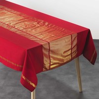 Otthon Asztalterítő Douceur d intérieur ELEGANCIA Piros / Et / Arany