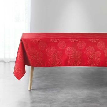 Otthon Asztalterítő Douceur d intérieur ARTIFICE Piros / Et / Arany