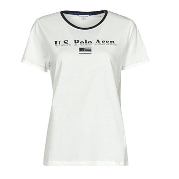 Ruhák Női Rövid ujjú pólók U.S Polo Assn. LETY 51520 CPFD Fehér