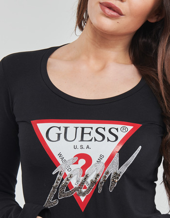 Guess LS CN ICON TEE Fekete 