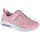 Cipők Gyerek Rövid szárú edzőcipők Skechers Microspec Max Rózsaszín