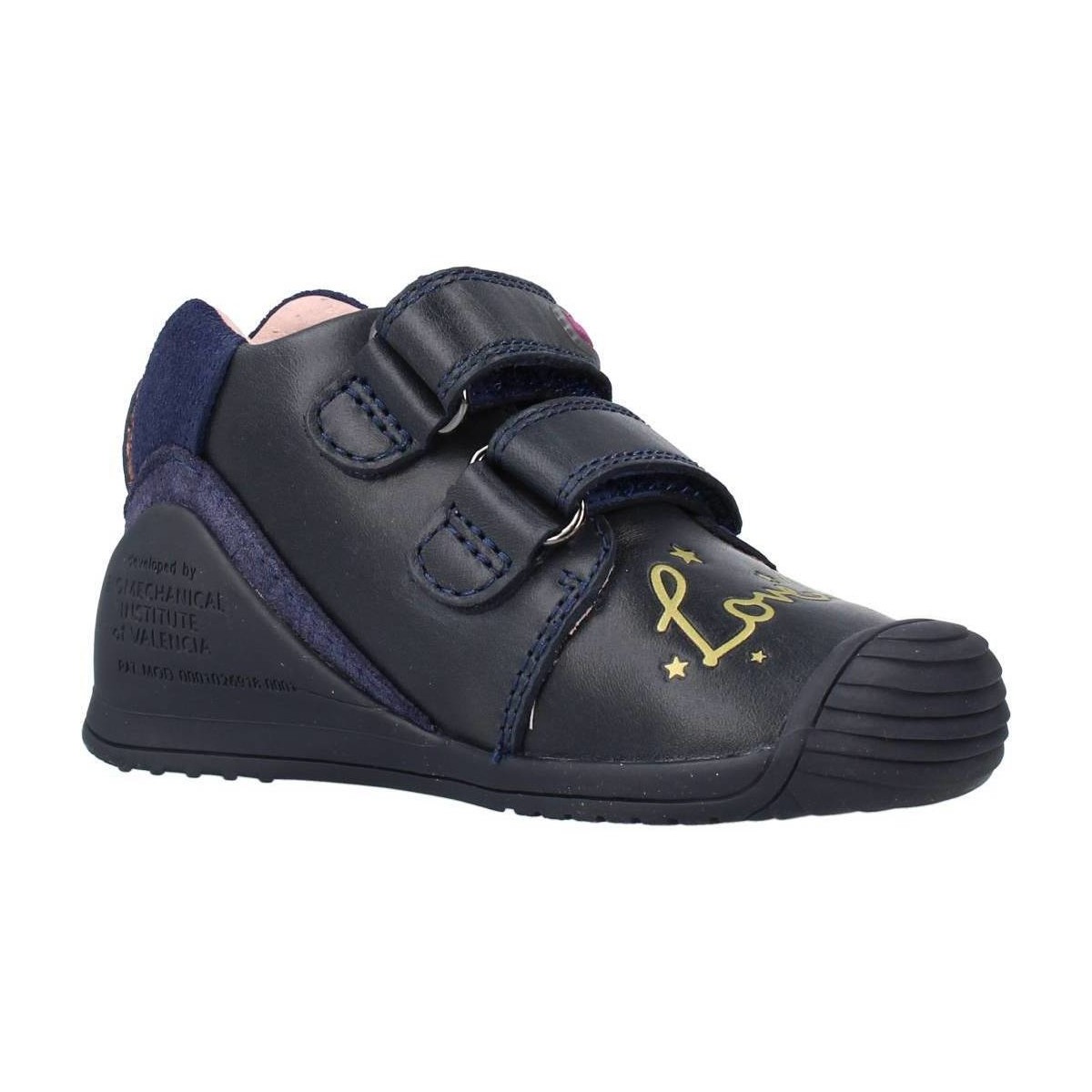 Cipők Lány Oxford cipők & Bokacipők Biomecanics 211110 Kék