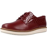 Cipők Női Oxford cipők & Bokacipők Clarks GLICK DARBY Piros