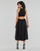 Ruhák Női Hosszú ruhák MICHAEL Michael Kors HALTER CTN MIDI DRESS Fekete 
