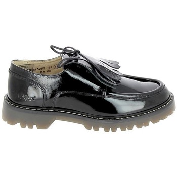 Cipők Női Oxford cipők & Bokacipők Kickers Decklow Noir Vernis Fekete 