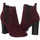 Cipők Női Csizmák Guess FLLUN3SUE10-BURGU Piros
