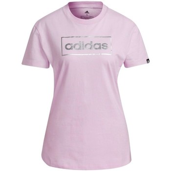 Ruhák Női Rövid ujjú pólók adidas Originals Foil Box Graphic Rózsaszín