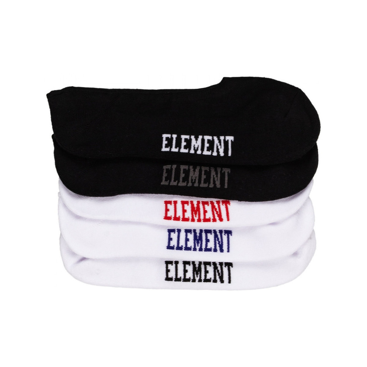 Fehérnemű Férfi Zoknik Element Low-rise socks 5 p. Sokszínű