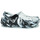 Cipők Klumpák Crocs CLASSIC MARBLED CLOG Fekete  / Fehér