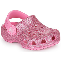 Cipők Lány Klumpák Crocs CLASSIC GLITTER CLOG T Rózsaszín