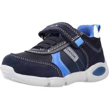 Cipők Fiú Rövid szárú edzőcipők Geox B PILLOW BOY Kék