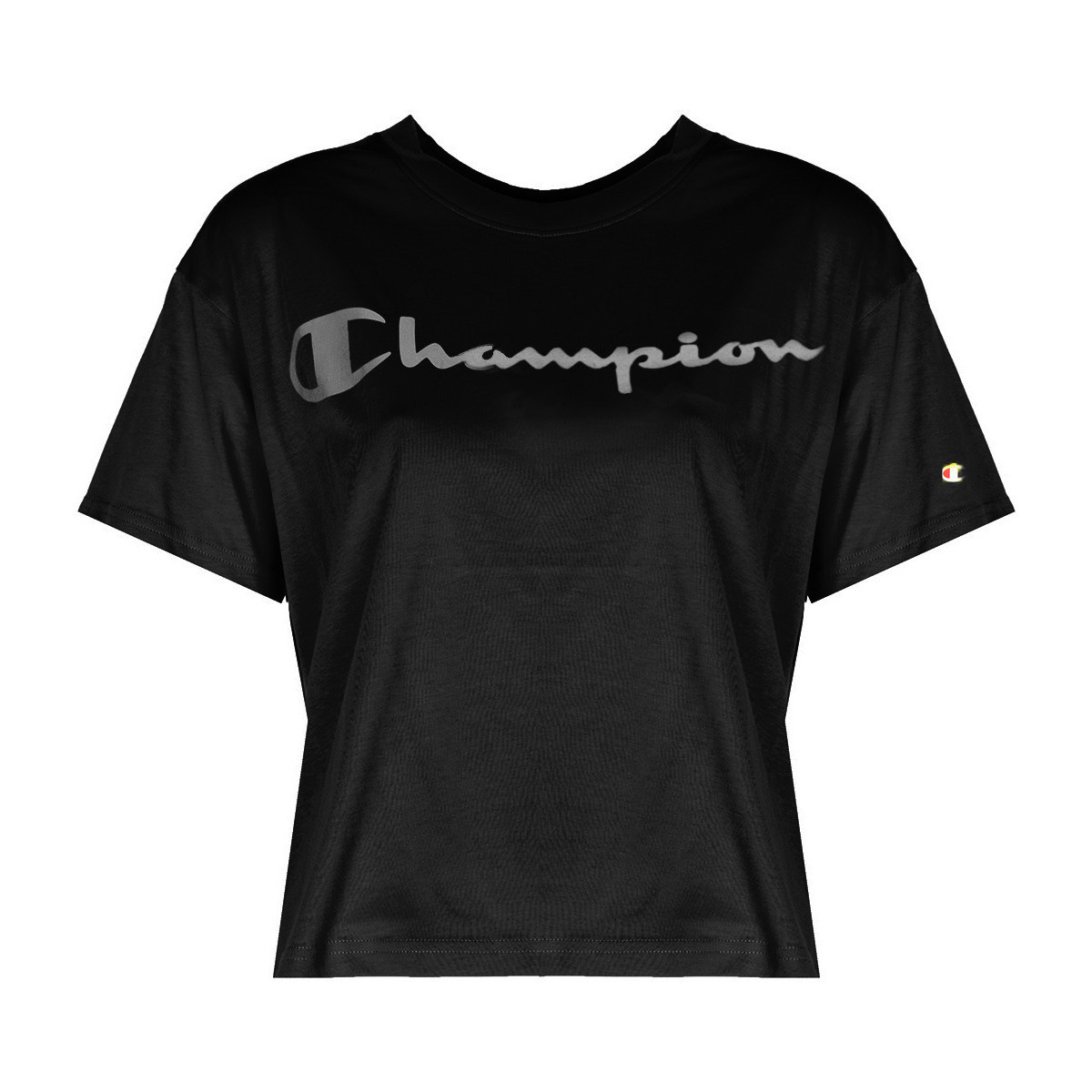 Ruhák Női Rövid ujjú pólók Champion 113290 Fekete 