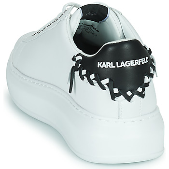 Karl Lagerfeld KAPRI Whipstitch Lo Lace Fehér / Fekete 