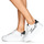 Cipők Női Rövid szárú edzőcipők Karl Lagerfeld KAPRI Whipstitch Lo Lace Fehér / Fekete 
