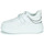 Cipők Női Rövid szárú edzőcipők Karl Lagerfeld ANAKAPRI Strap Lo Lace Fehér / Ezüst