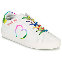 Cipők Női Rövid szárú edzőcipők Love Moschino JA15442G1E Fehér / Sokszínű