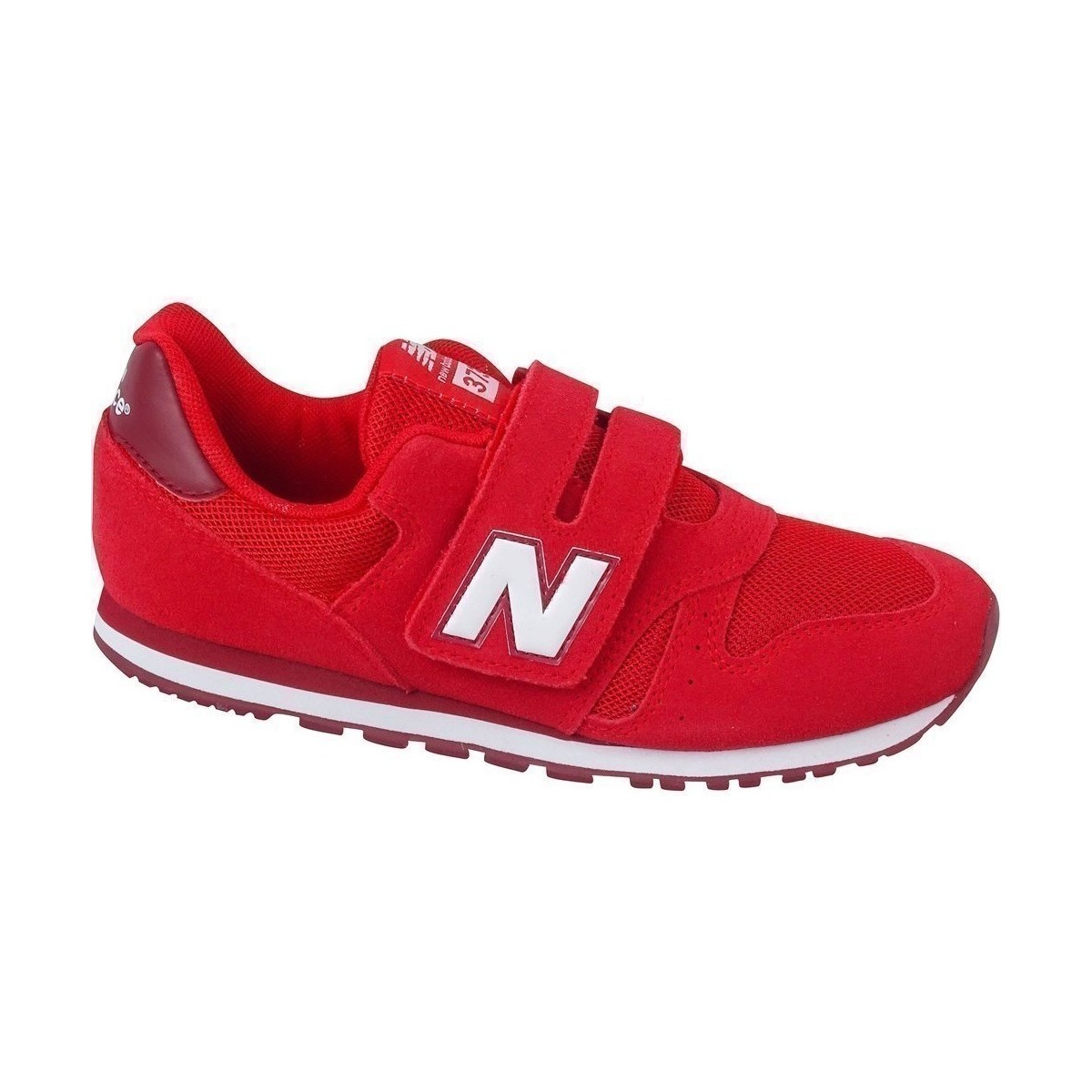 Cipők Gyerek Rövid szárú edzőcipők New Balance 373 Piros