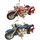 Otthon Szobrok / figurák Signes Grimalt Motorkerékpár Set 2 U Sokszínű