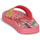 Cipők Lány Lábujjközös papucsok Ipanema IPANEMA URBAN III SLIDE KIDS Rózsaszín