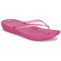 Cipők Női Lábujjközös papucsok FitFlop Iqushion Flip Flop - Transparent Rózsaszín