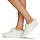 Cipők Női Rövid szárú edzőcipők FitFlop Rally Tennis Sneaker - Canvas Fehér