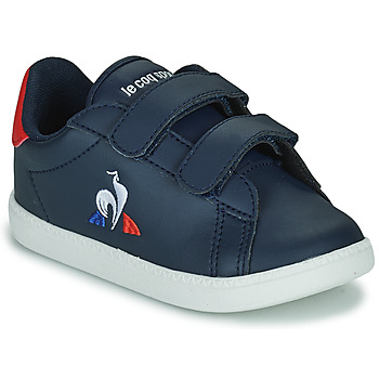 Cipők Gyerek Rövid szárú edzőcipők Le Coq Sportif COURTSET INF Kék
