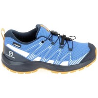 Cipők Fiú Rövid szárú edzőcipők Salomon Xa Pro V8 Jr CSWP Bleu Kék