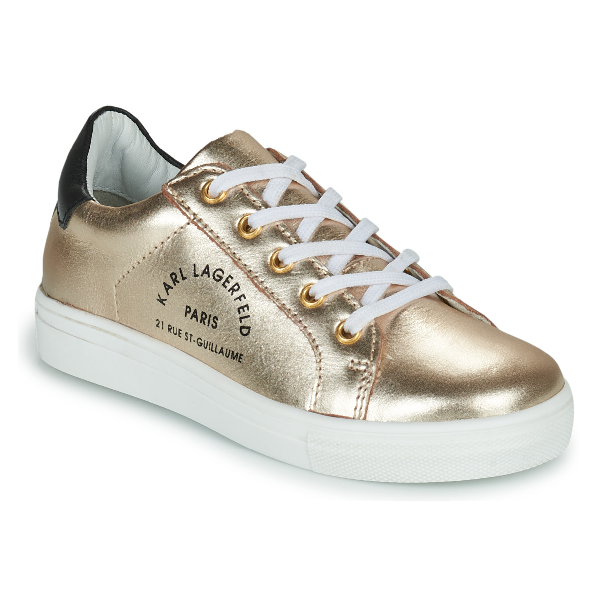 Cipők Lány Rövid szárú edzőcipők Karl Lagerfeld Z19077 Arany