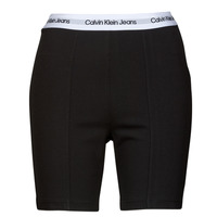 Ruhák Női Rövidnadrágok Calvin Klein Jeans REPEAT LOGO MILANO CYCLING SHORT Fekete 