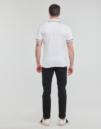 Calvin Klein Jeans TIPPING SLIM POLO Fehér / Fekete 