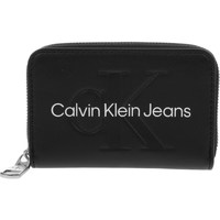 Táskák Női Pénztárcák Calvin Klein Jeans Accordion Zip Around Fekete 