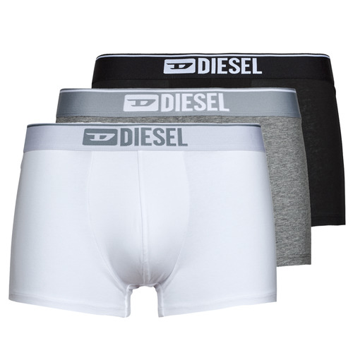 Fehérnemű Férfi Boxerek Diesel DAMIEN X3 Fekete  / Szürke / Fehér