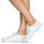 Cipők Női Rövid szárú edzőcipők Le Temps des Cerises BASIC 02 Fehér