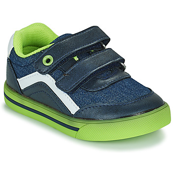 Cipők Fiú Rövid szárú edzőcipők Chicco FEDOR Kék / Zöld