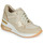 Cipők Női Rövid szárú edzőcipők Tom Tailor 3293816 Bézs / Arany