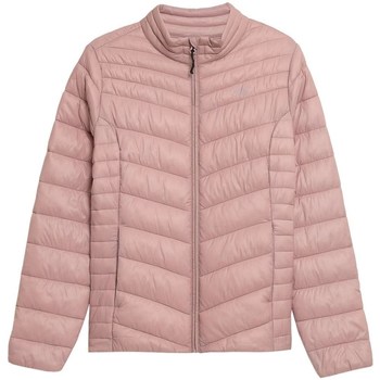 Ruhák Női Steppelt kabátok 4F KUDP002 Rózsaszín