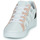 Cipők Női Rövid szárú edzőcipők Guess ROXO Fehér / Rózsaszín